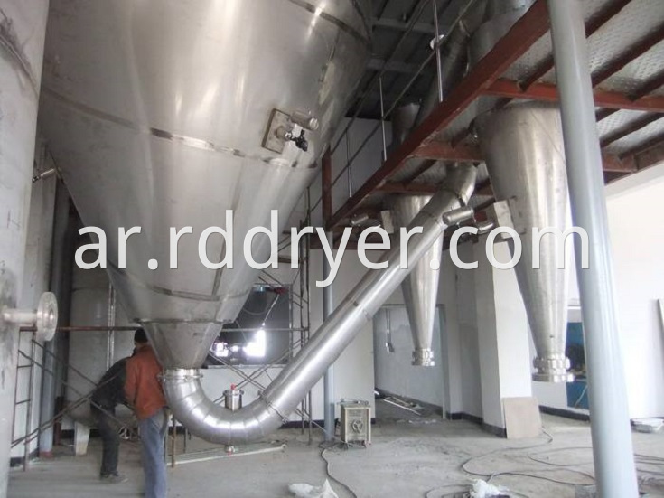 High Speed Centrifugal Zinc Diethyl Dithiocarbamate Spray Dryer